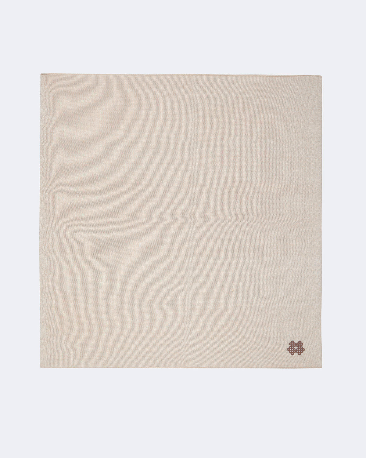 Plaid Blanky beige organic