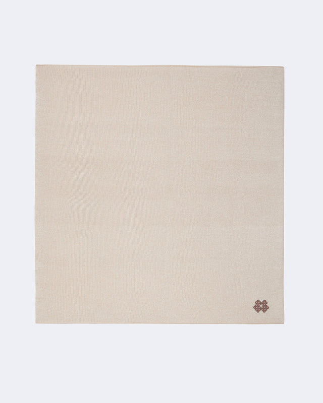Throw Blanky organic beige - Image principale