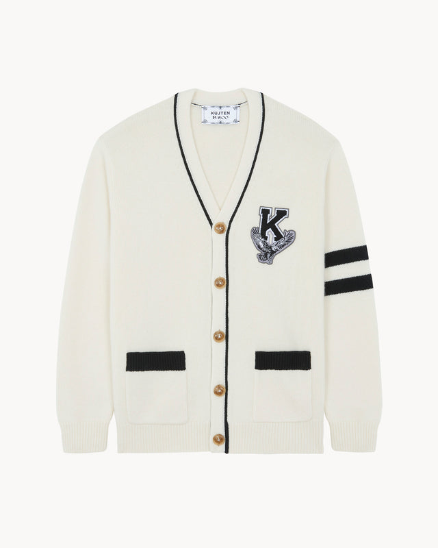 Cardigan Hermosa white - Image principale