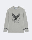 Pull en cachemire gris pour femme et pour homme - Kujten packshot