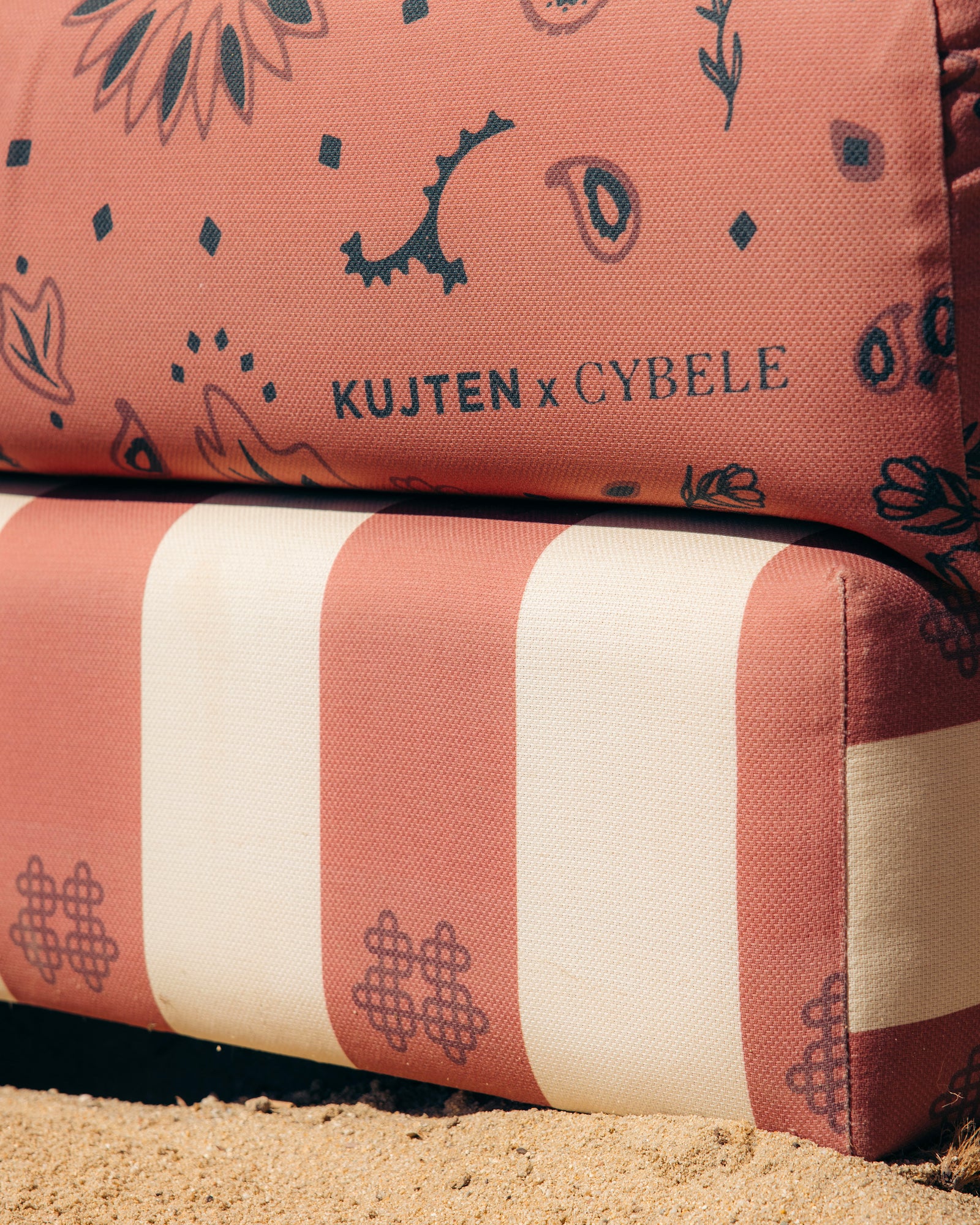 Imprimé bandana kujten x cybele