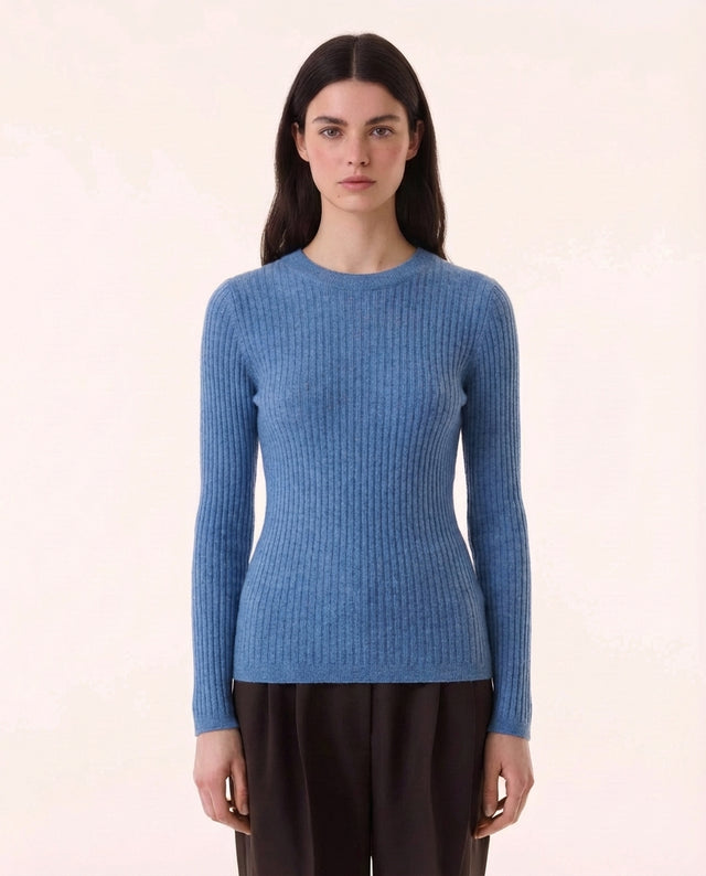 Pull Bibi bleu égée - Image principale