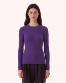 Sweater Bibi deep purple