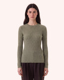 Sweater Bibi marl khaki