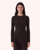Pull bibi cachemire marron - Kujten