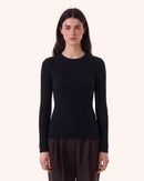 Pull bibi cachemire noir - Kujten