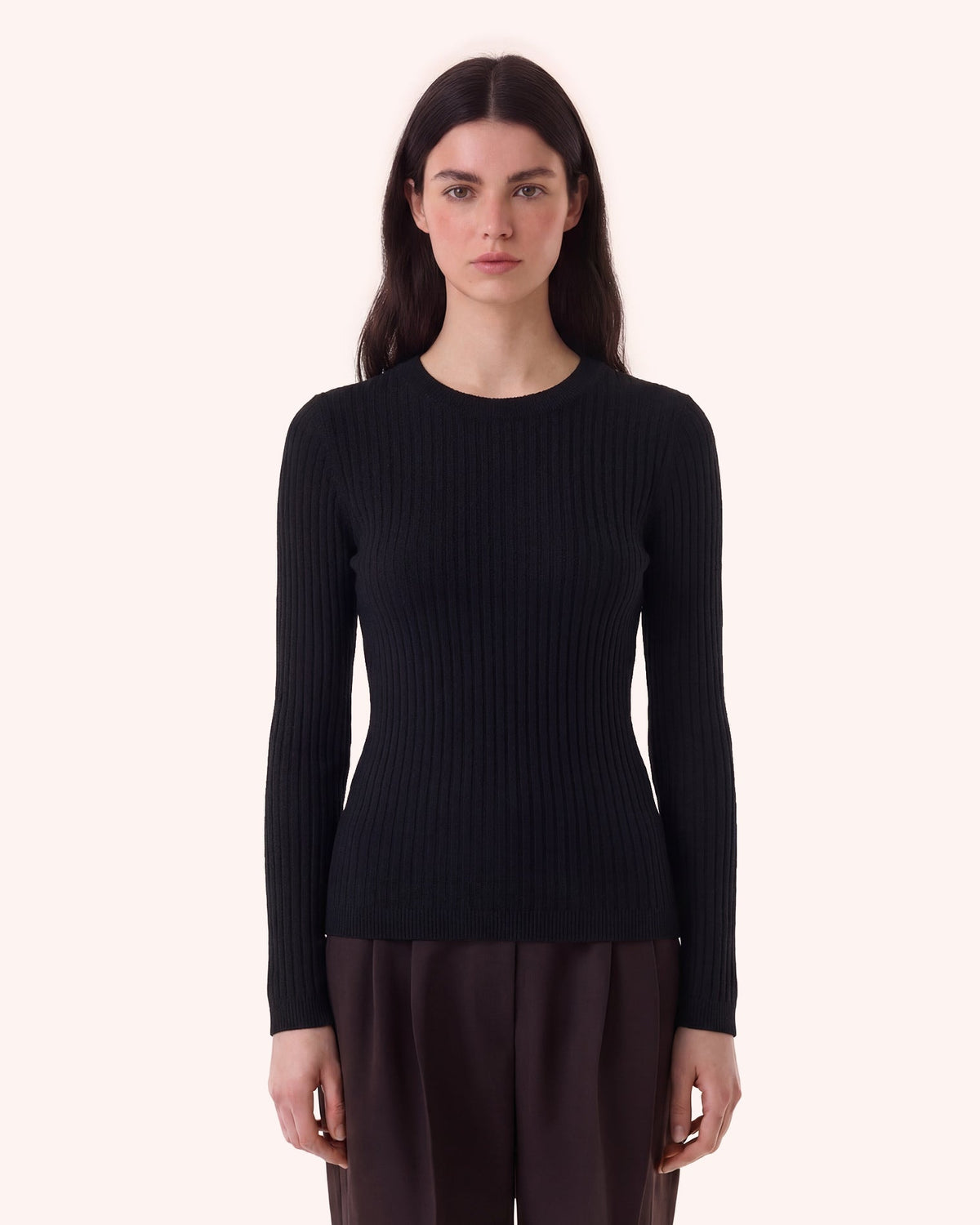 Pull bibi cachemire noir - Kujten