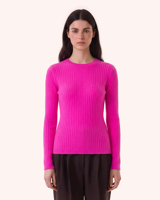 Sweater Bibi neon pink - Image principale