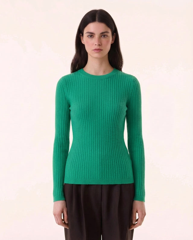 Pull Bibi vert émeraude - Image principale