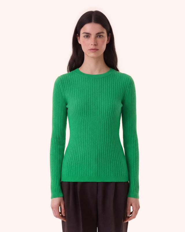 Pull Bibi vert gazon - Image principale